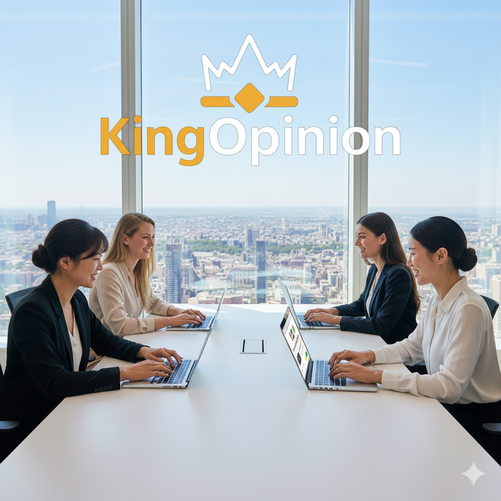 King Opinion: O “Rei” das Pesquisas Remuneradas — Vale a Pena Subir no Trono?