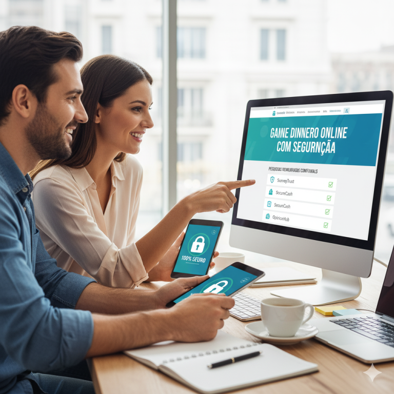  Seguro Utilizar Sites de Pesquisa Remunerada Online? O Guia Definitivo Para Ganhar Dinheiro Extra Sem Cair em Ciladas