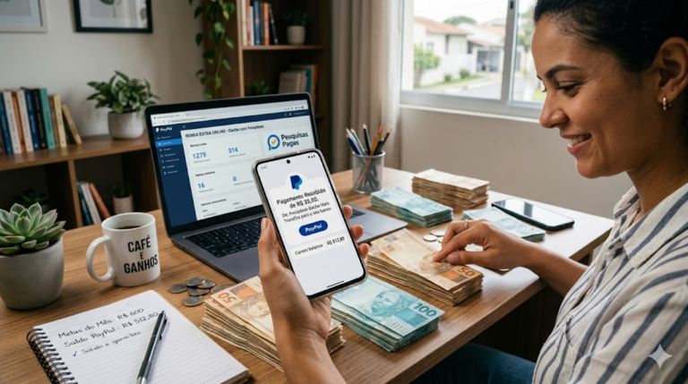 Sites e Aplicativos de Pesquisa que Pagam na Hora: Ganhe Dinheiro Online