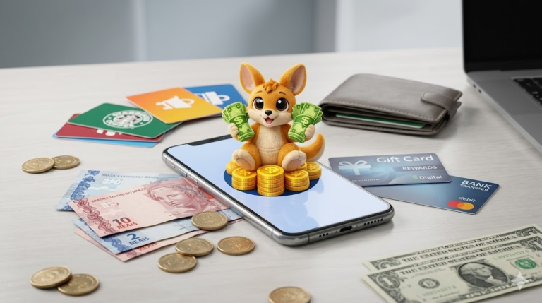 Testet E RECEBI do RewardRoo! App Grátis que Paga no PayPal