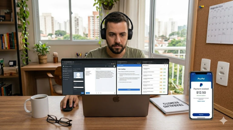 Como Ganhar Dinheiro em Casa: Guia Completo com 5 Vagas de Trabalho Remoto Legítimas (Sem Experiência e Sem Entrevista)