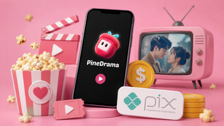 Testei O App PineDrama: Dinheiro Assistindo Vídeos De Dorama