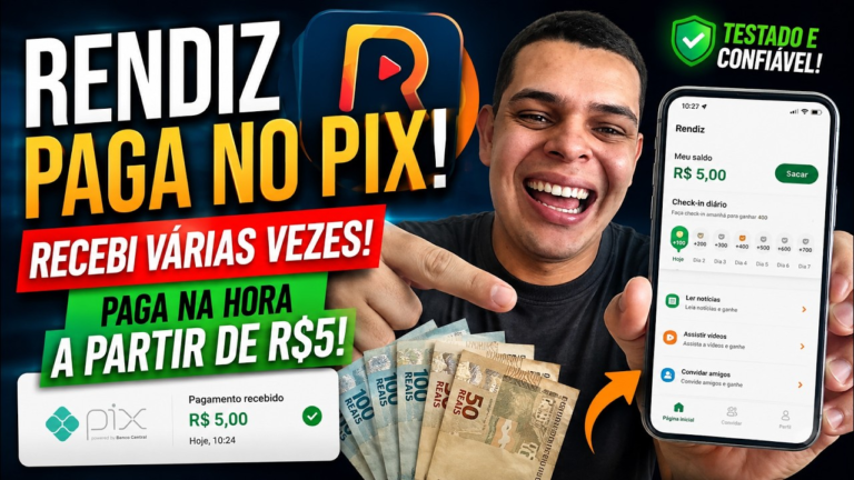Rendiz: Esse É O Melhor App Que Testei Para Ganhar Assistindo Vídeos