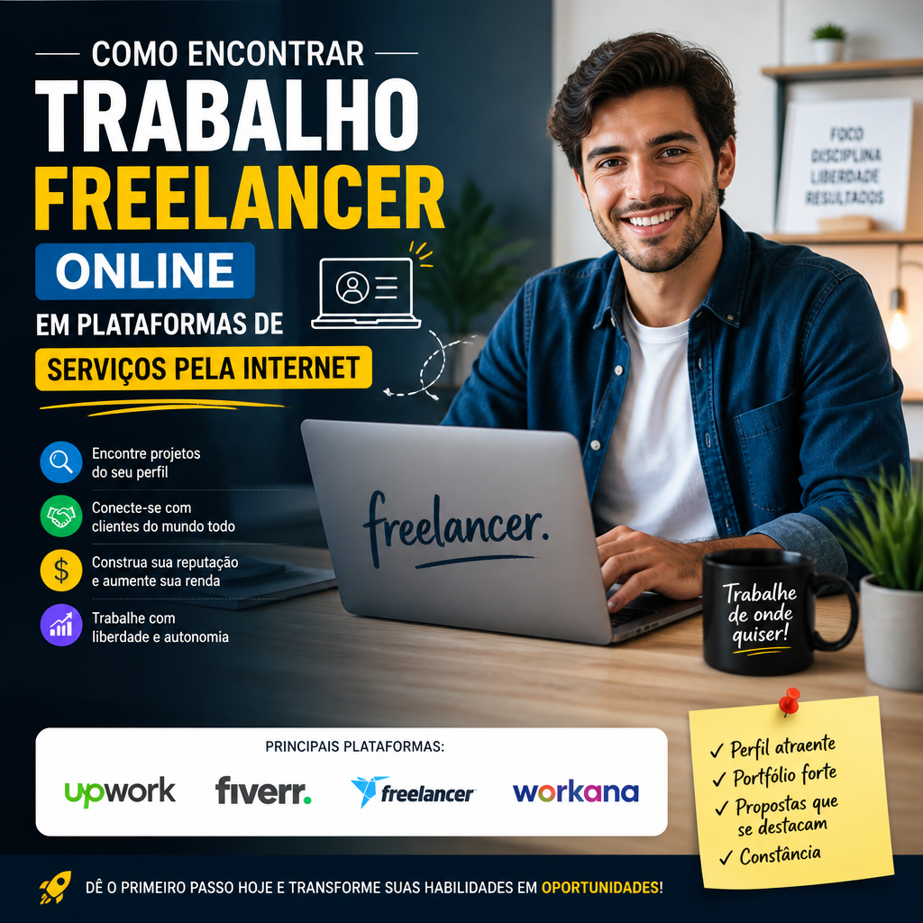 Guide to finding freelance work online using Upwork, Fiverr, Freelancer, and Workana.