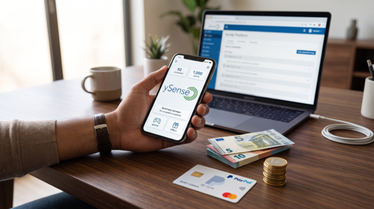 Ysense é confiável? Veja como funciona e como ganhar dinheiro online